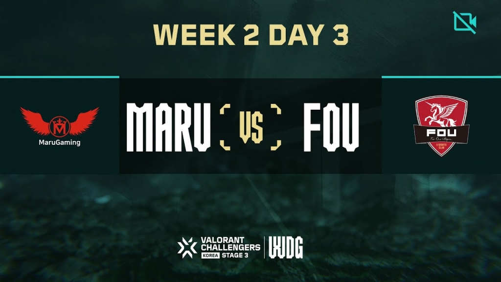 [마루게이밍] MARU vs FOU | 2주차 3일 | 2024 WDG발로란트 챌린저스 코리아 스테이...